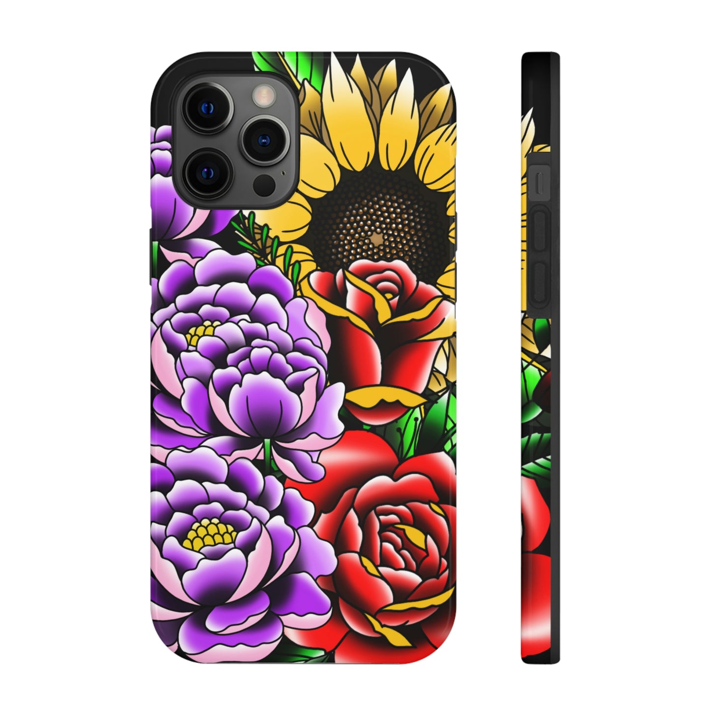 Flower Mix Up Tough Phone Cases, Case-Mate