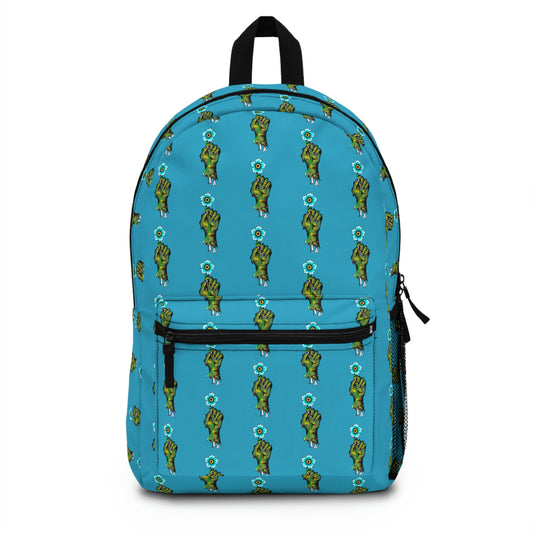 Turquoise Zombie Hand Backpack