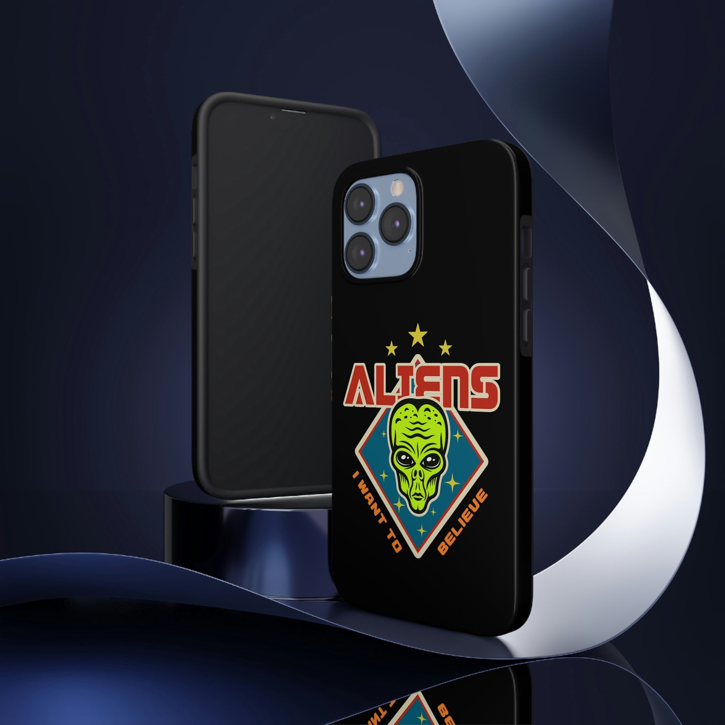 Aliens I Want to Believe Tough Phone Cases, Case-Mate