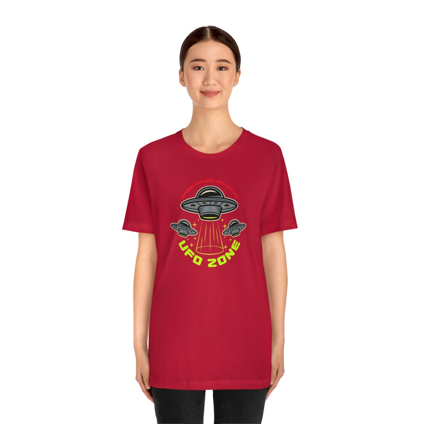 UFO Zone unisex jersey short sleeve tee