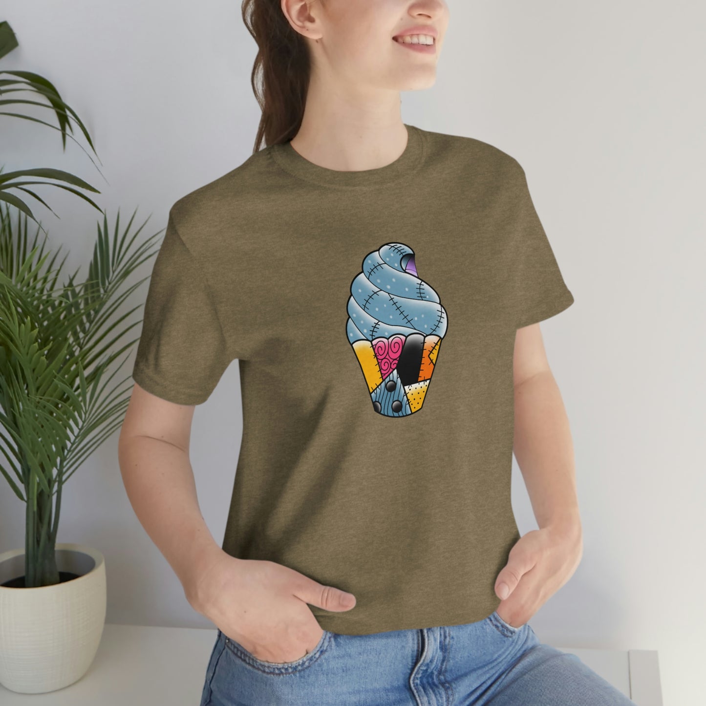 Sally Cupcake Unisex Jersey Short Sleeve Tee