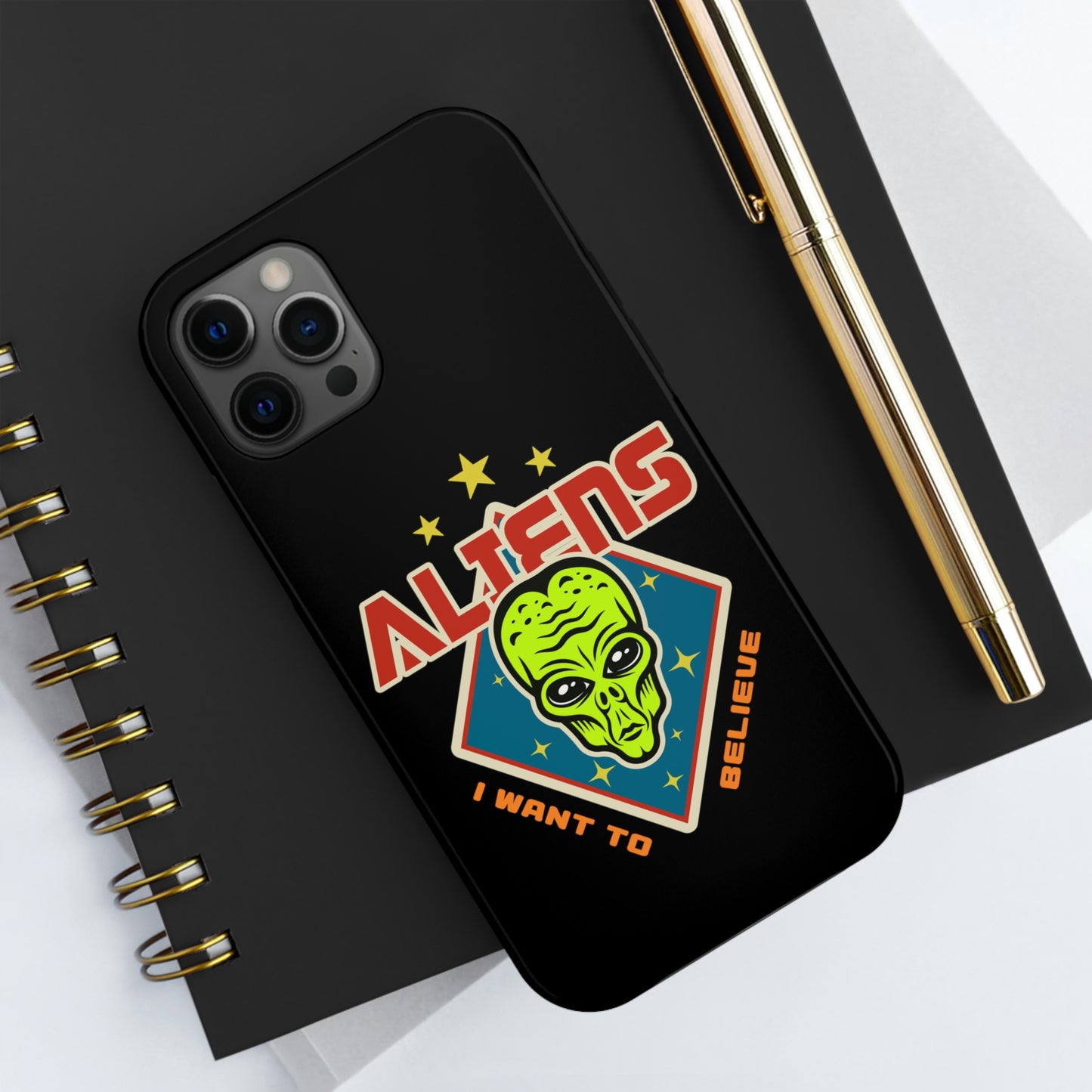 Aliens I Want to Believe Tough Phone Cases, Case-Mate