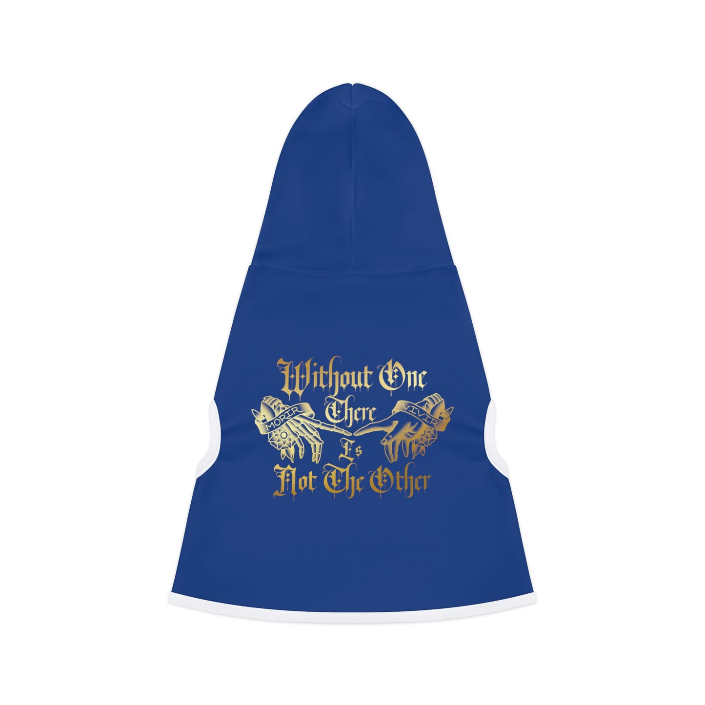 Without One There Is Not The Othe Dark Blue Dog Hoodie