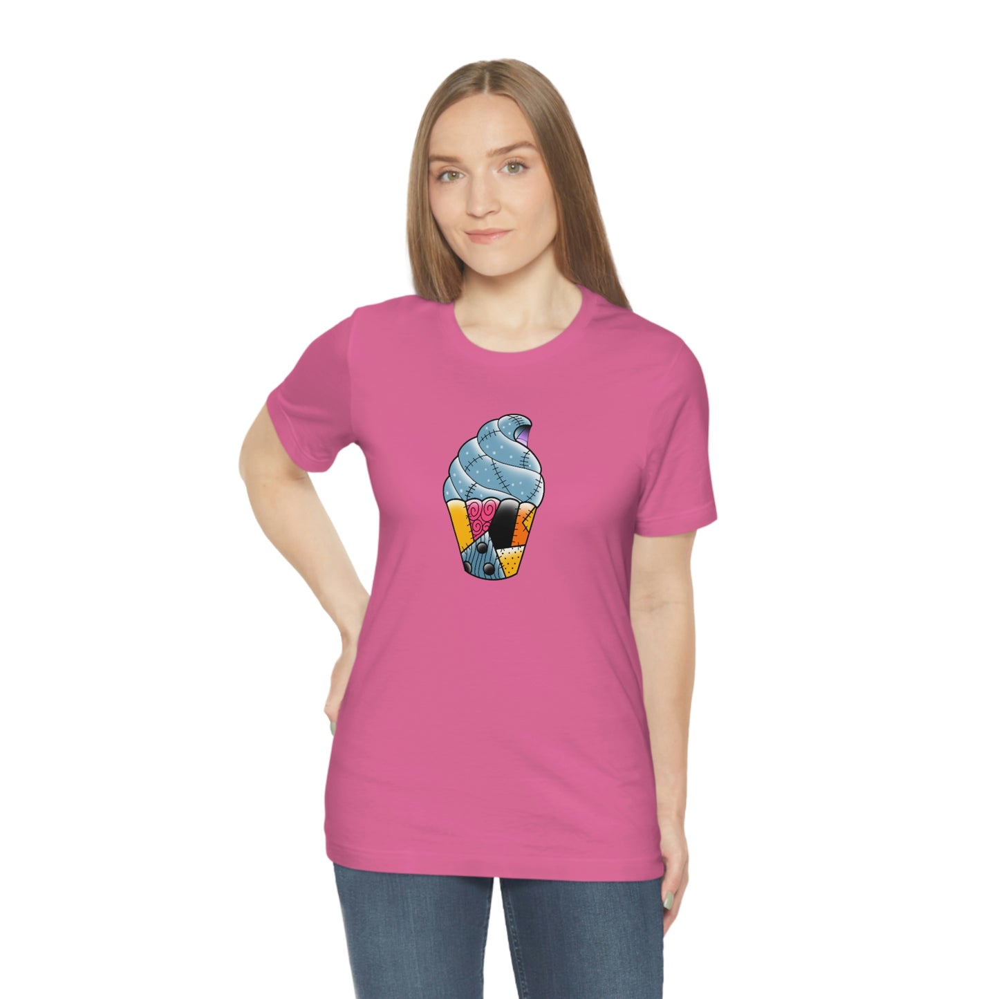 Sally Cupcake Unisex Jersey Short Sleeve Tee