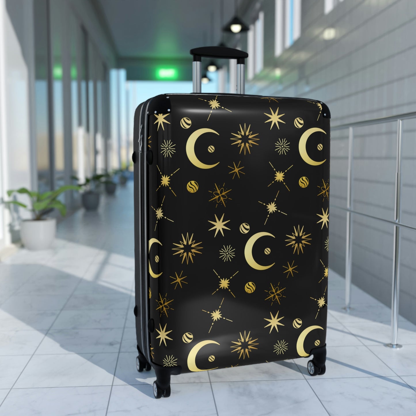 Moon and Stars Suitcases