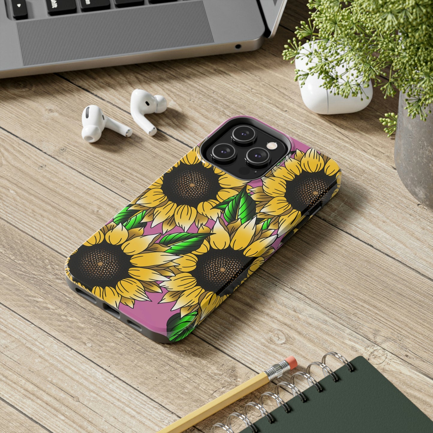 Sunflower Tough Phone Cases, Case-Mate