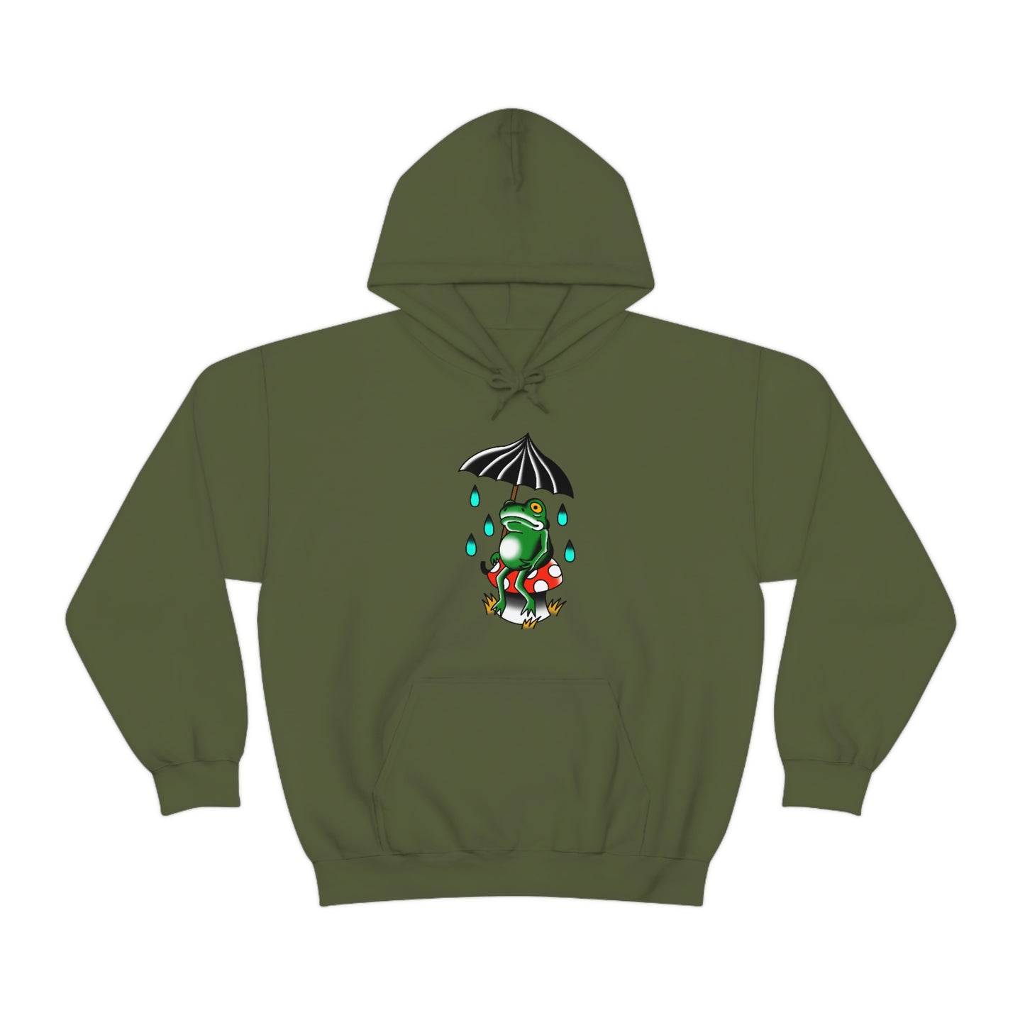 Rainy Day Frog Unisex Heavy Blend™ Hooded Sweatshirt