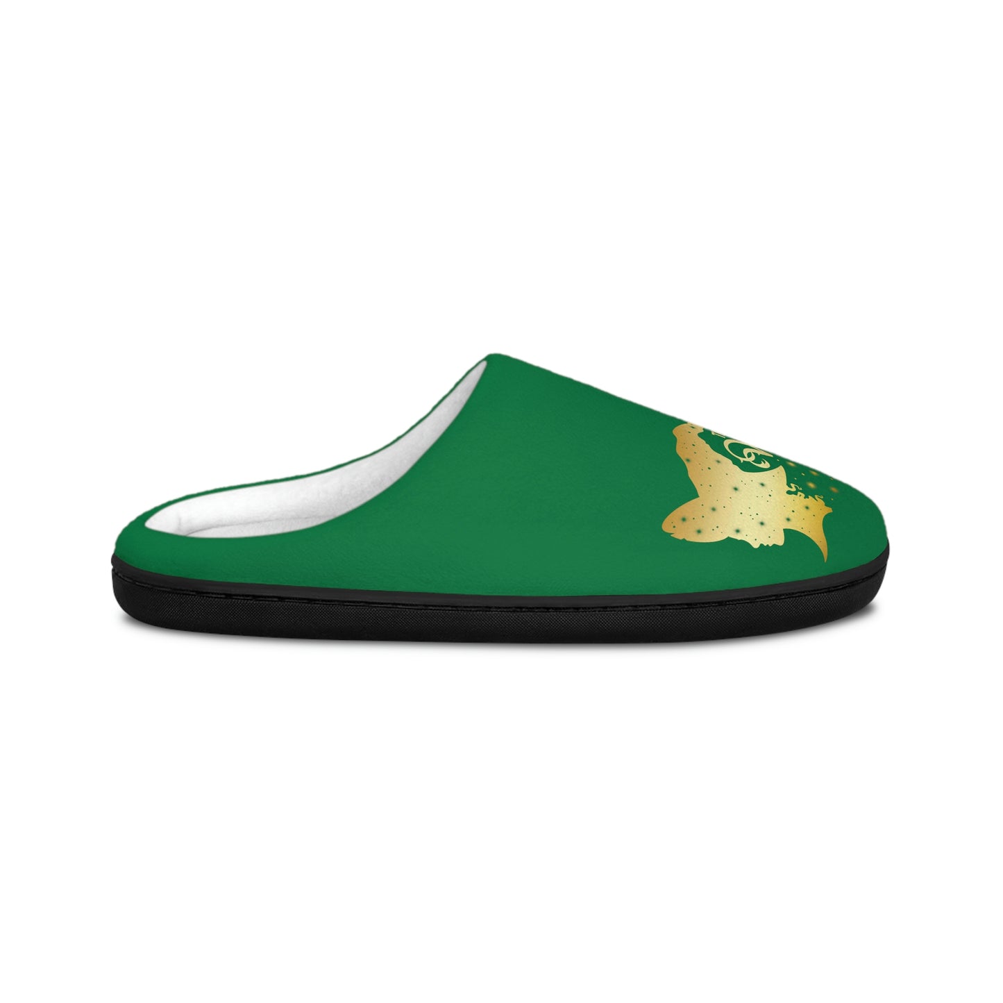 There's a Little Witch In All of Us Women's Dark Green Indoor Slippers