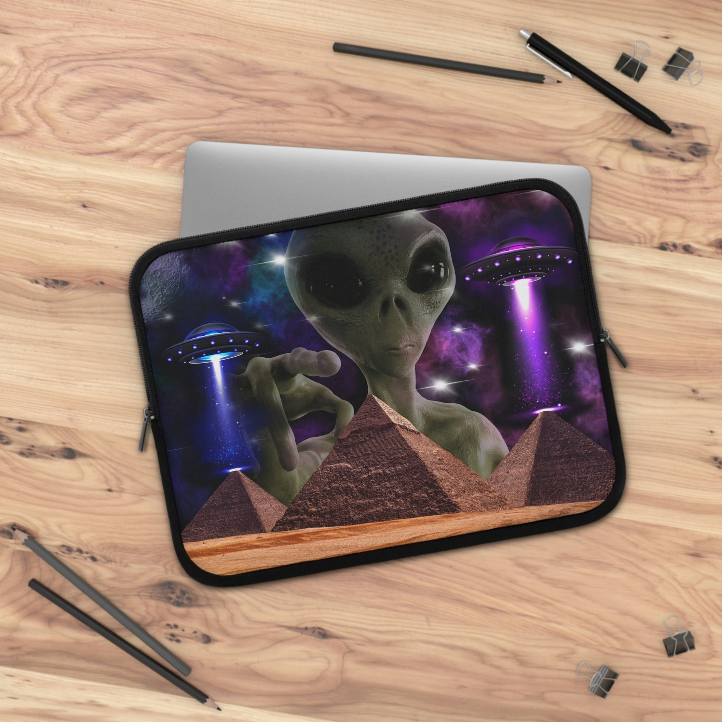 Alien Invasion Laptop Sleeve