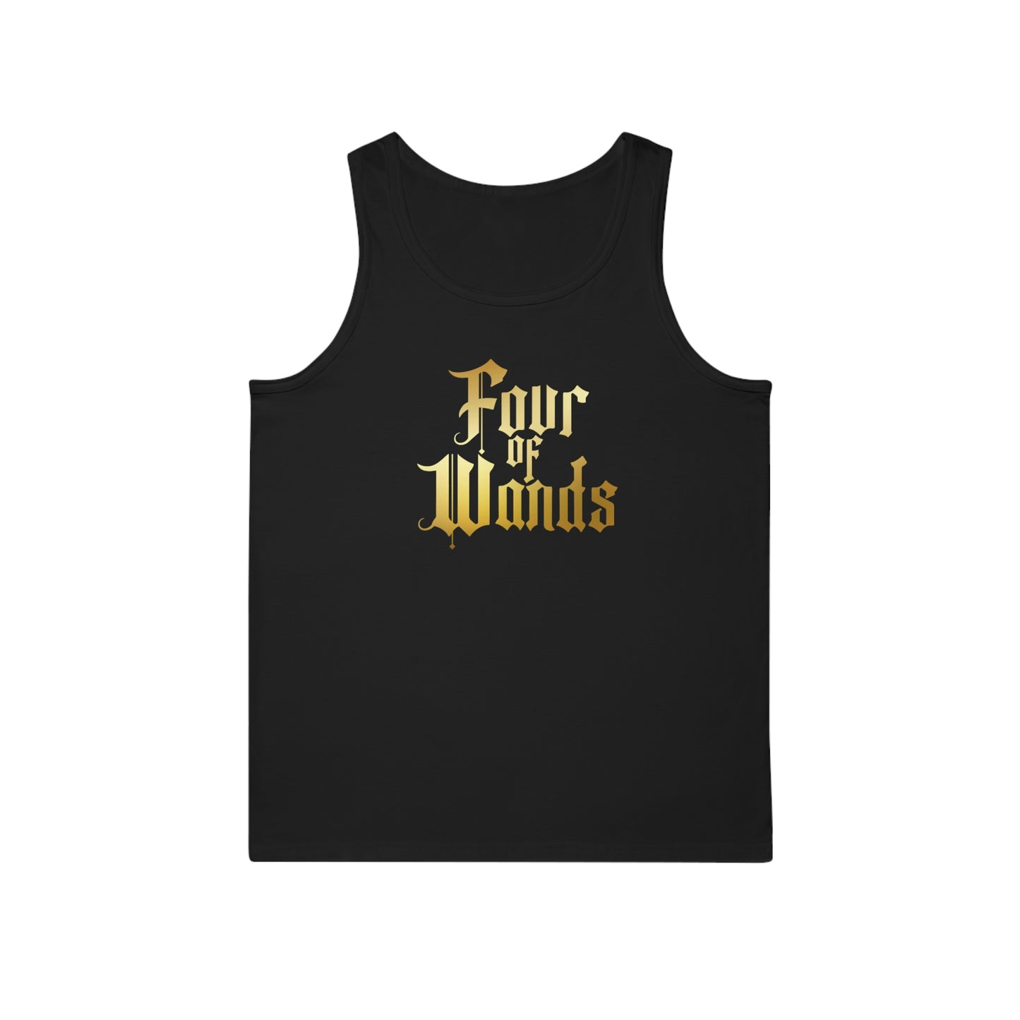 Four of Wands Unisex Softstyle™ Tank Top