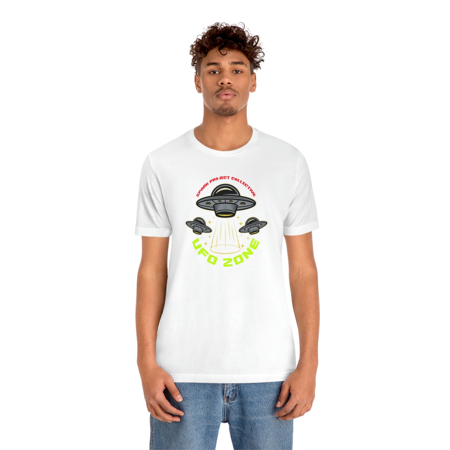 UFO Zone unisex jersey short sleeve tee