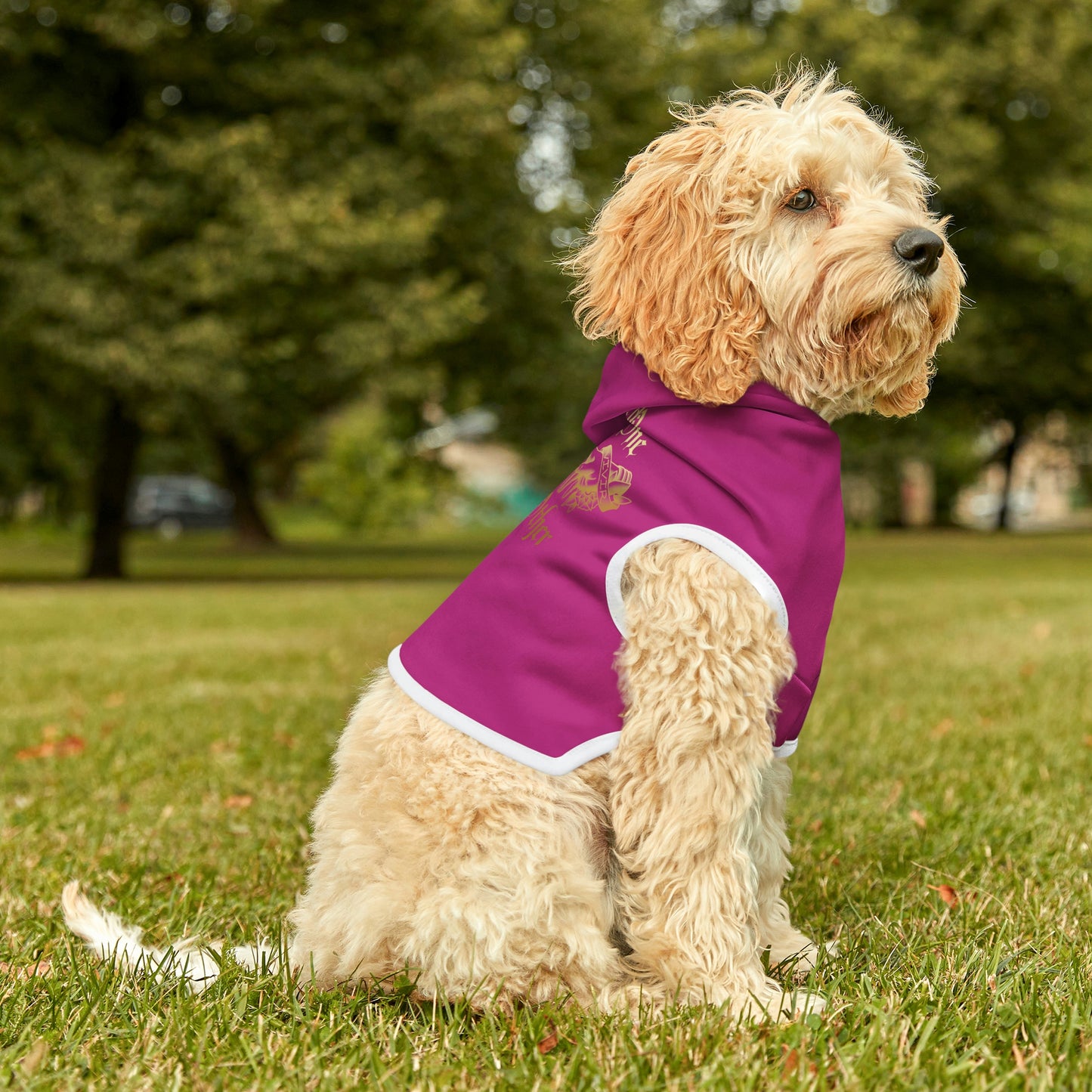 Without One There Is Not The Other Pink Dog Hoodie