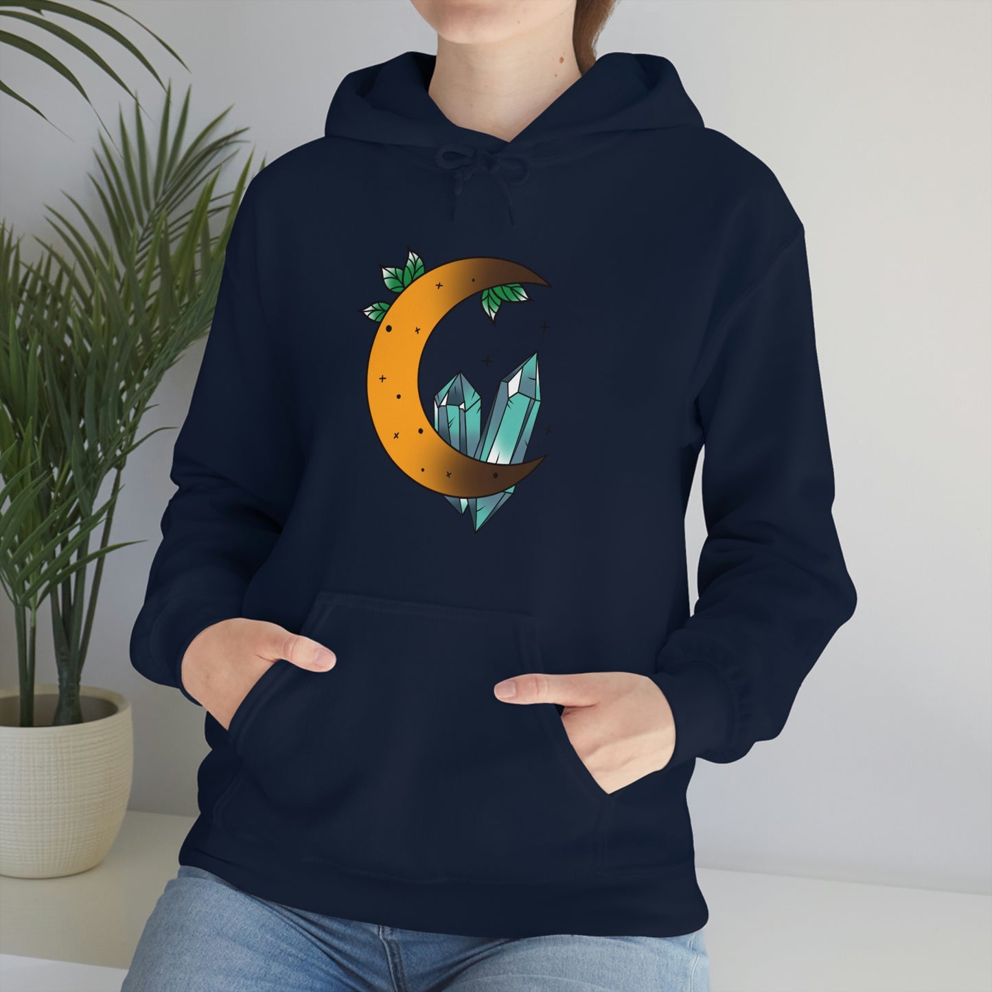 Blue Crystal Unisex Heavy Blend™ Hooded Sweatshirt