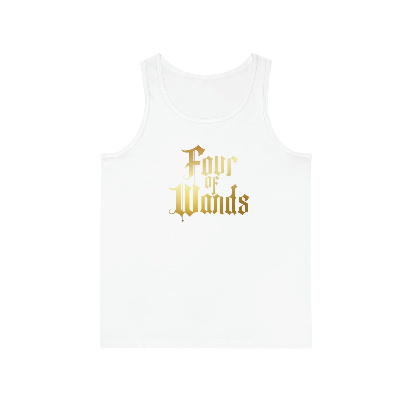 Four of Wands Unisex Softstyle™ Tank Top