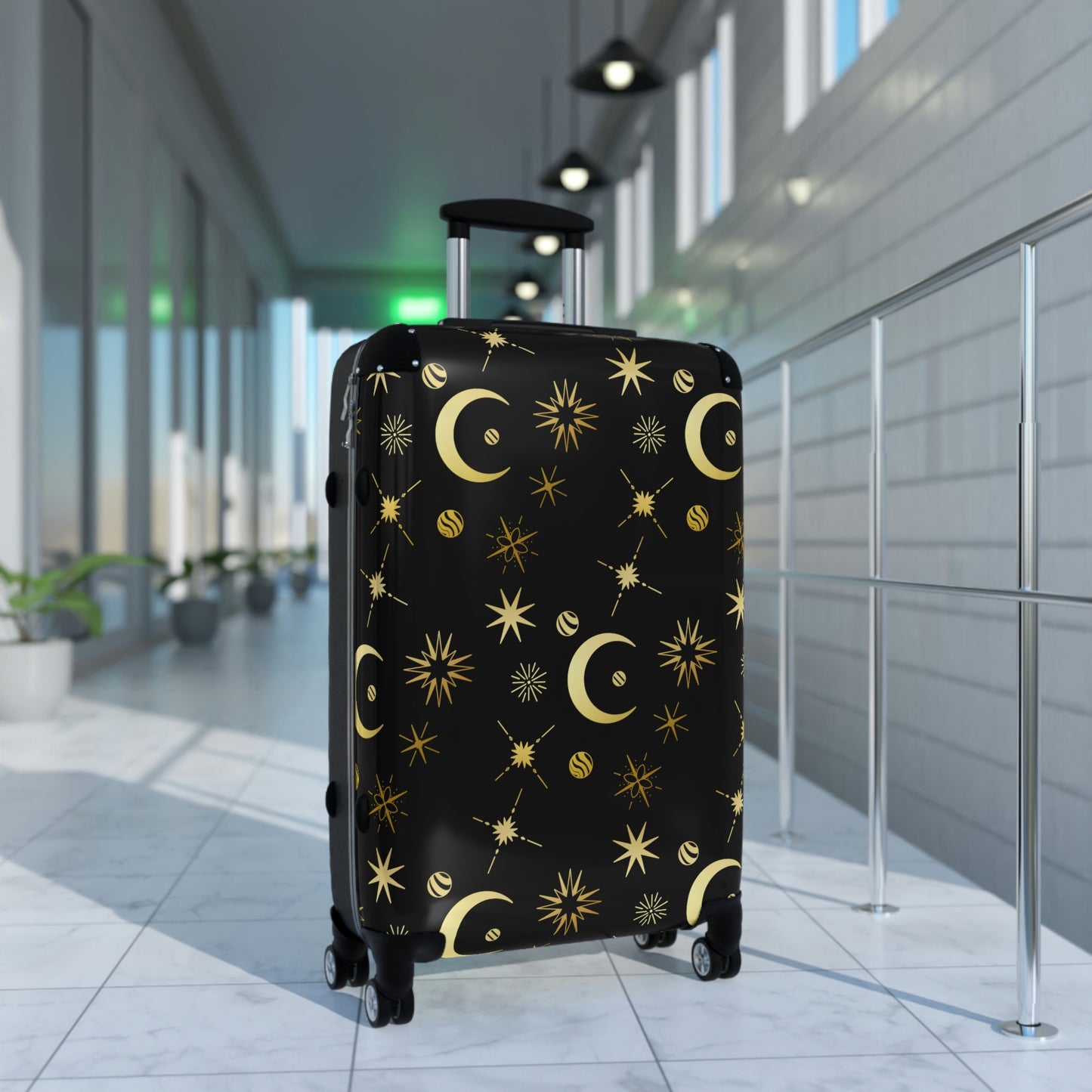 Moon and Stars Suitcases