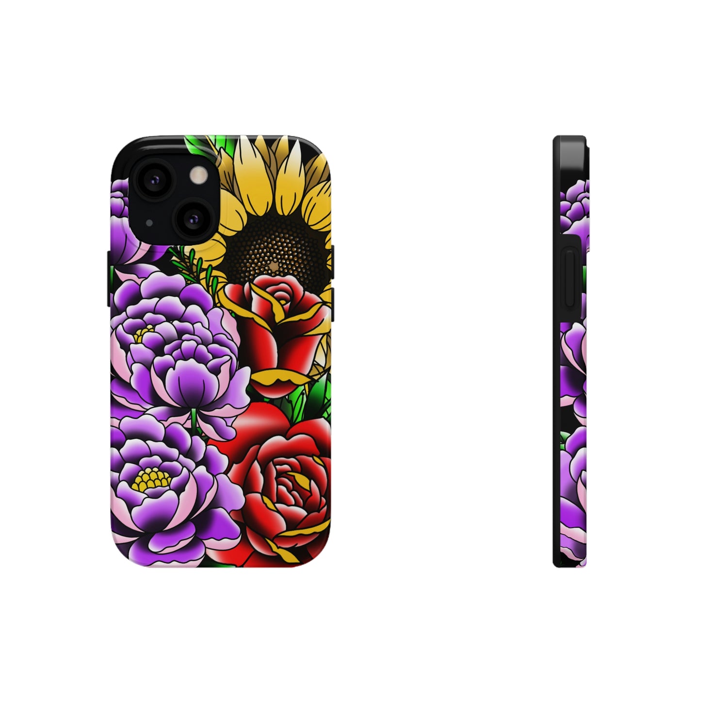 Flower Mix Up Tough Phone Cases, Case-Mate