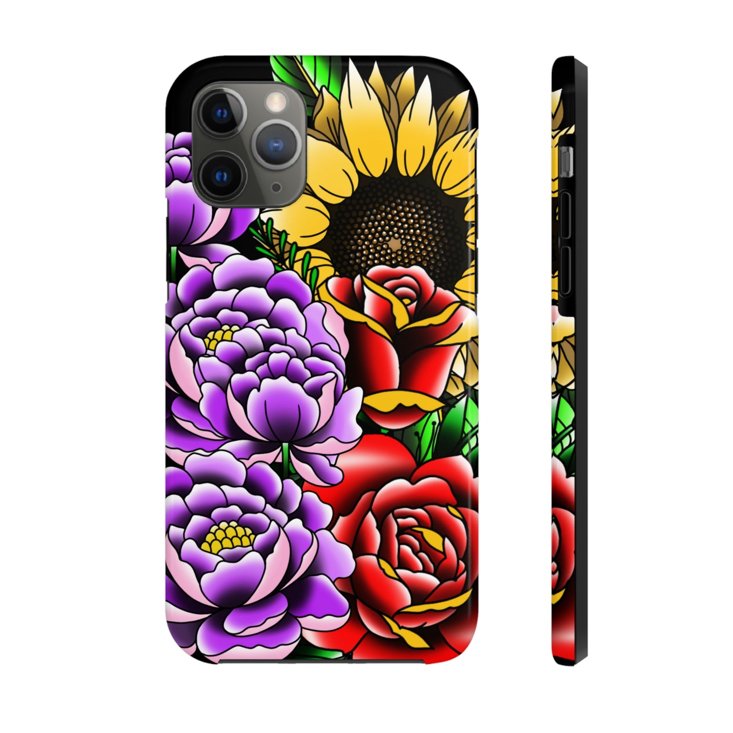 Flower Mix Up Tough Phone Cases, Case-Mate