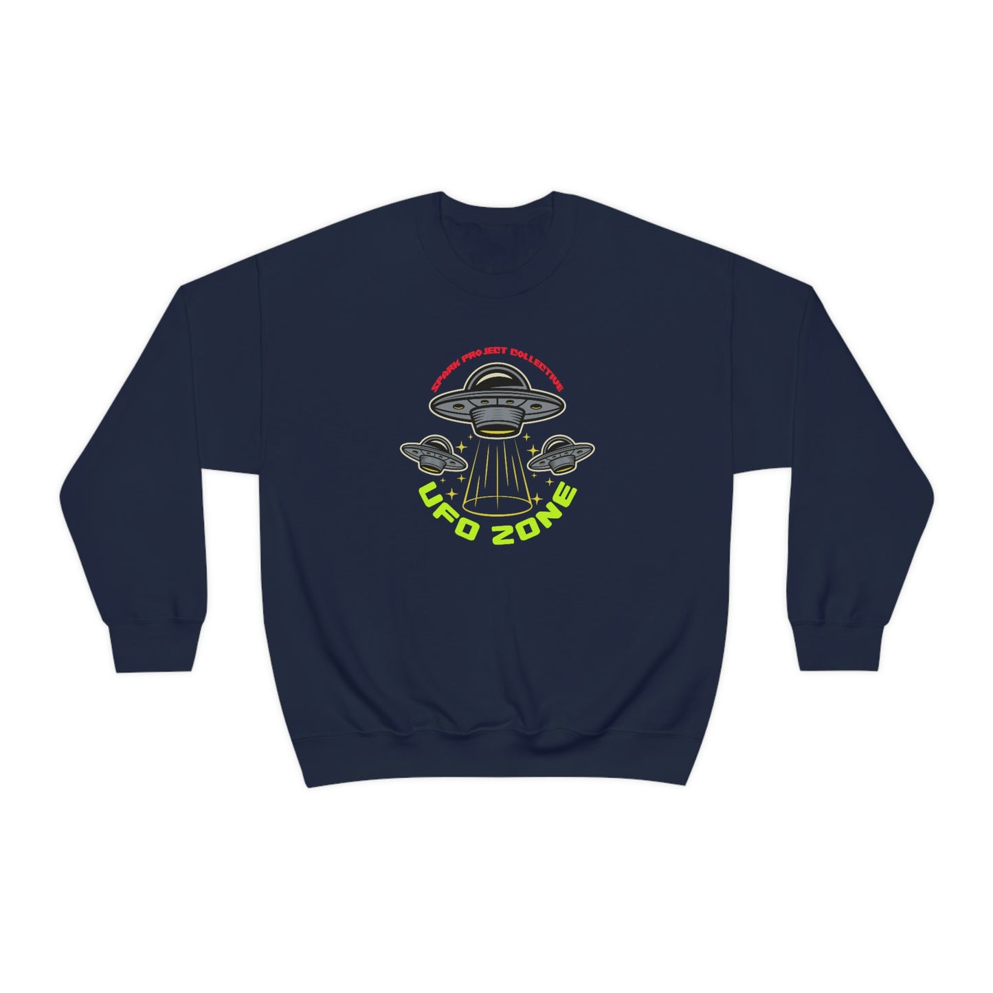 UFO Zone Dark unisex heavy blend crewneck sweatshirt