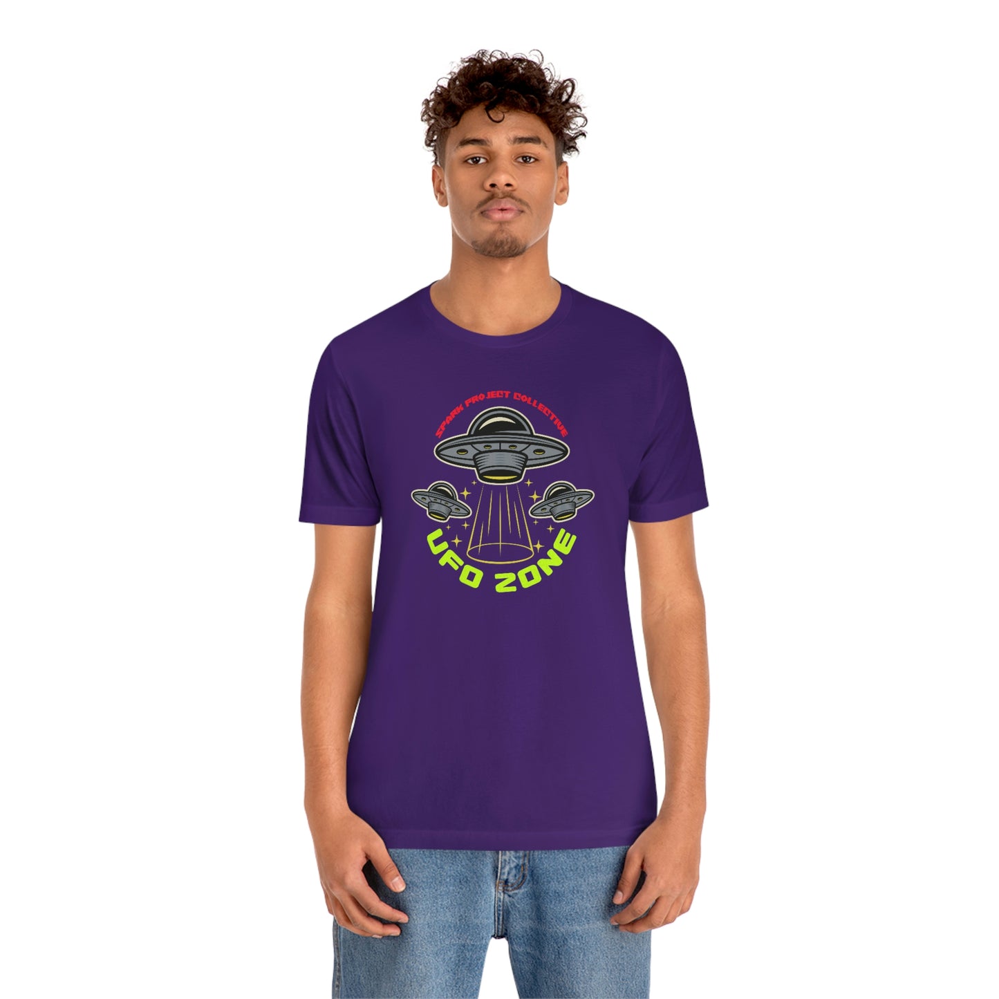 UFO Zone unisex jersey short sleeve tee