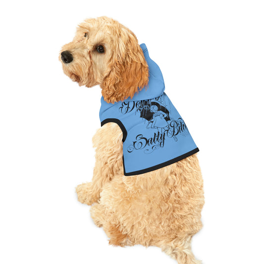 Don't Be Salty Blue Dog Hoodie