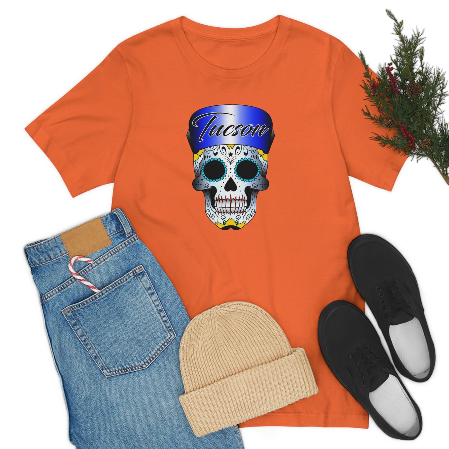 Tucson Skull Unisex Jersey Short Sleeve Tee