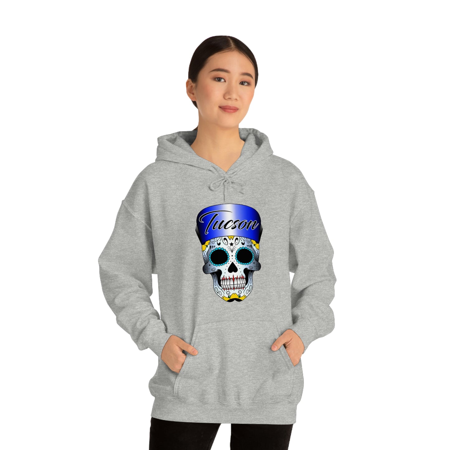 Tucson Skull Unisex Heavy Blend™ Hooded Sweatshirt