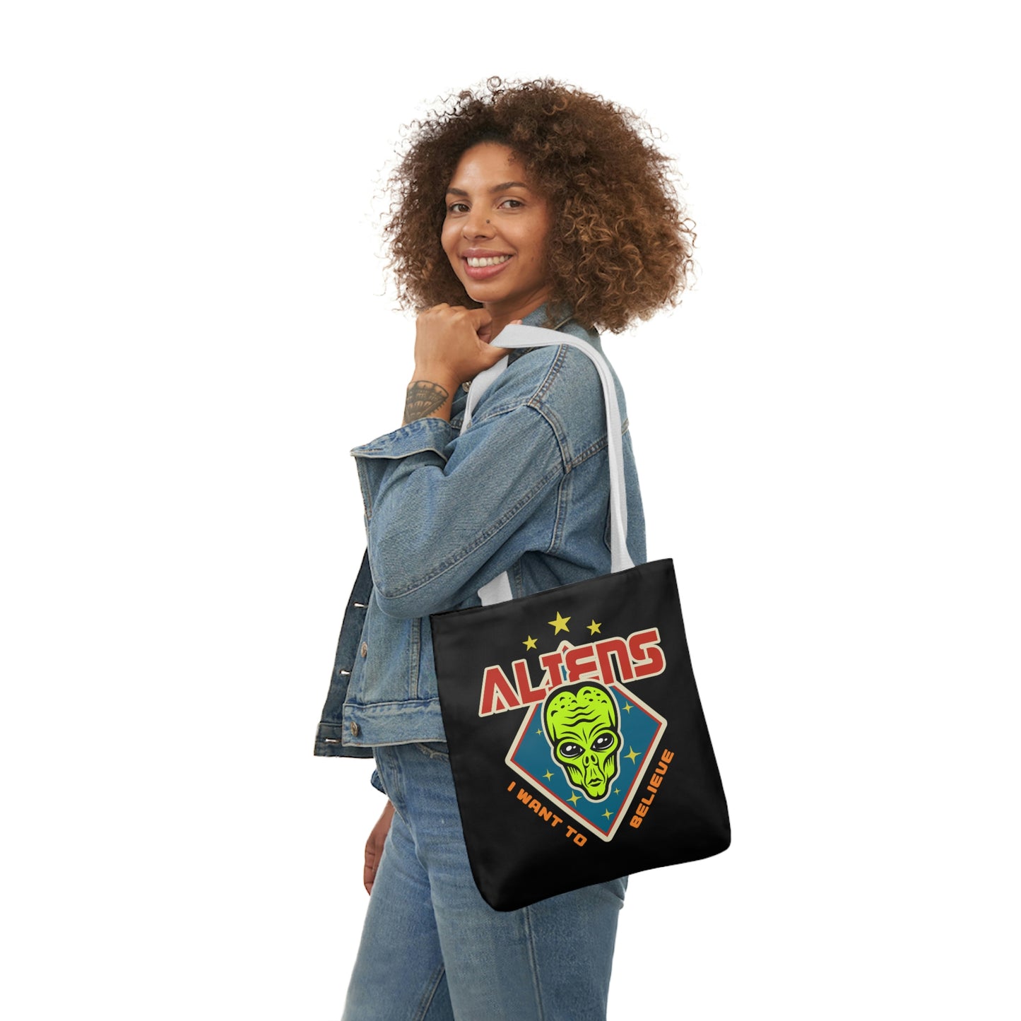 AOP Polyester Canvas Tote Bag