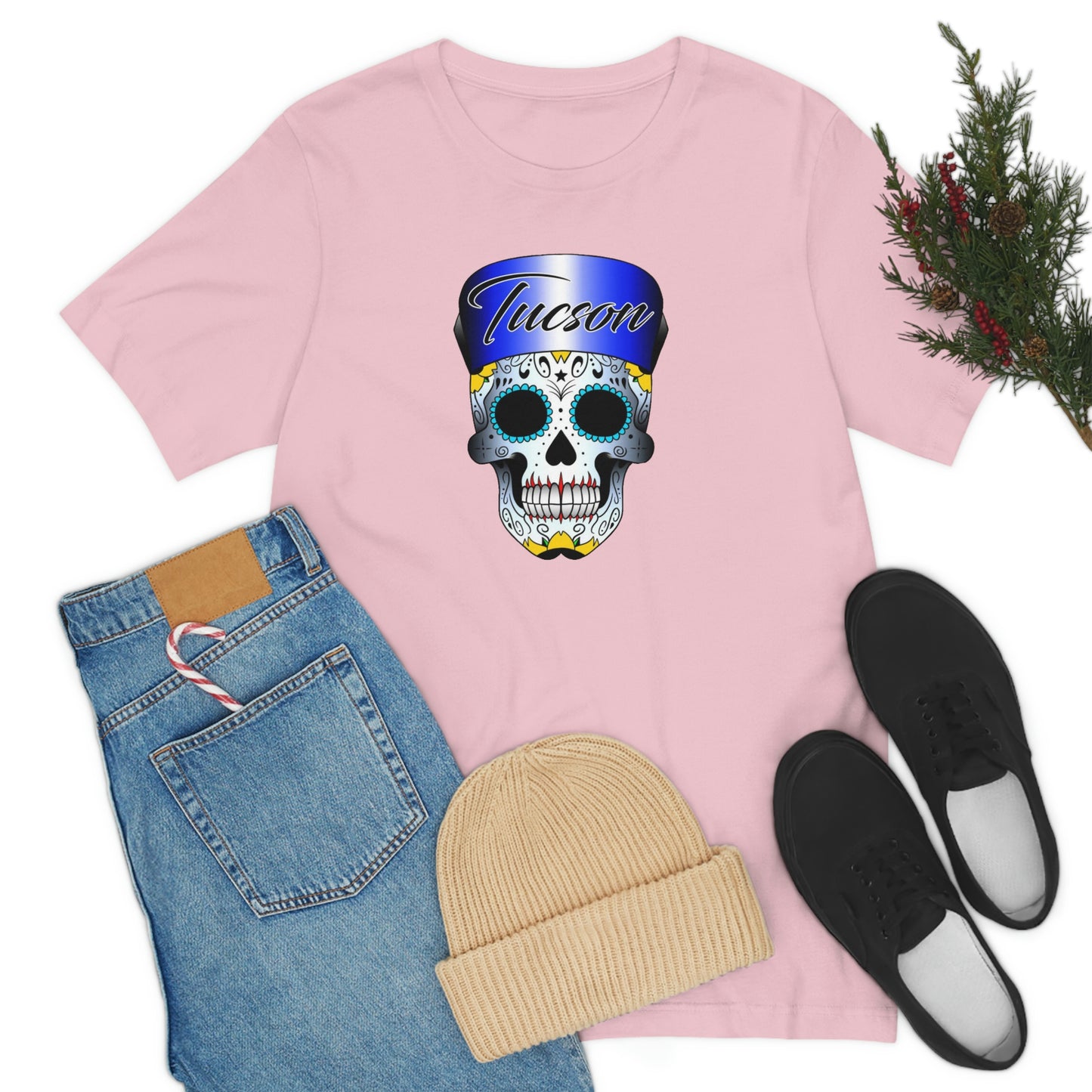 Tucson Skull Unisex Jersey Short Sleeve Tee