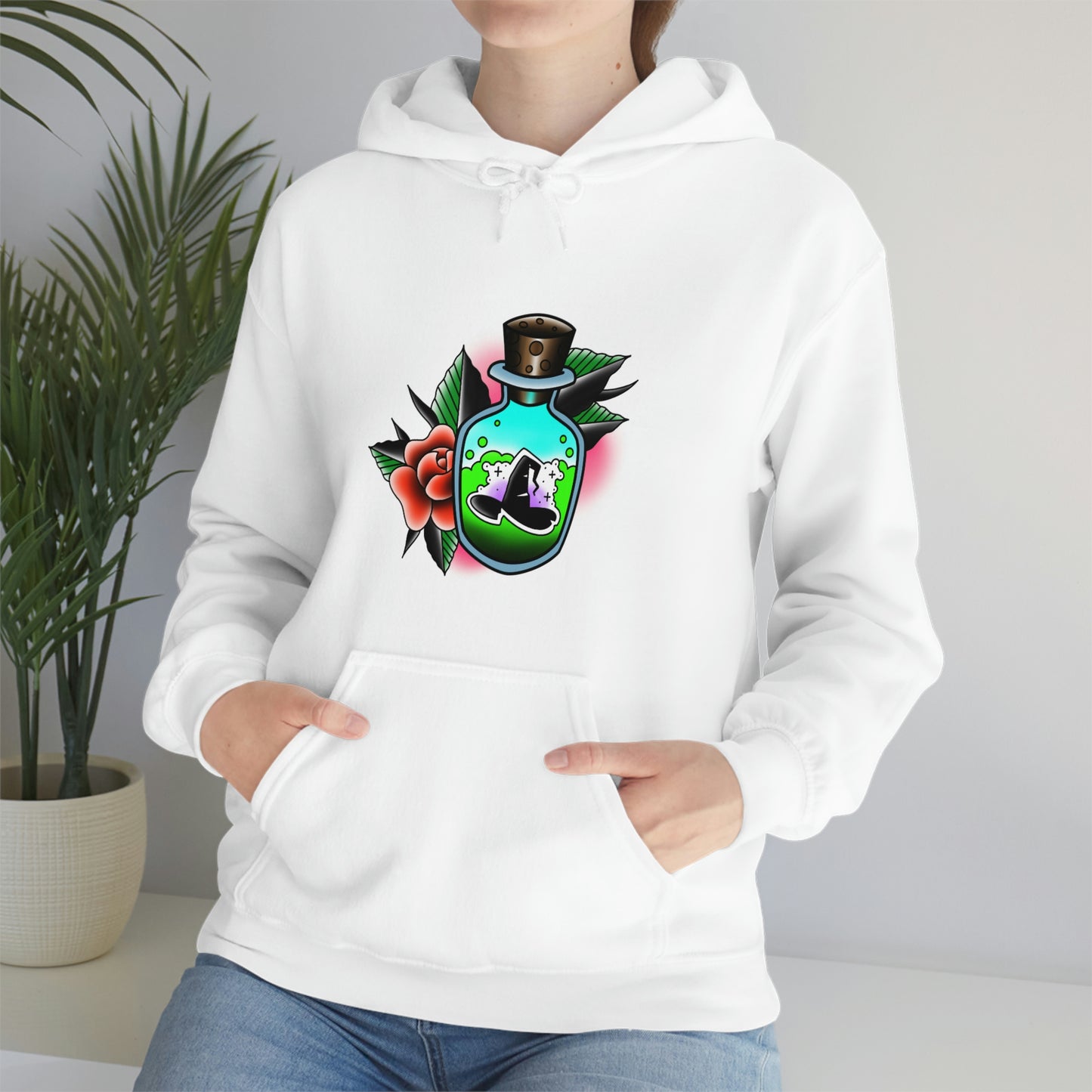 Witch Potion Unisex Heavy Blend™ Hooded Sweatshirt