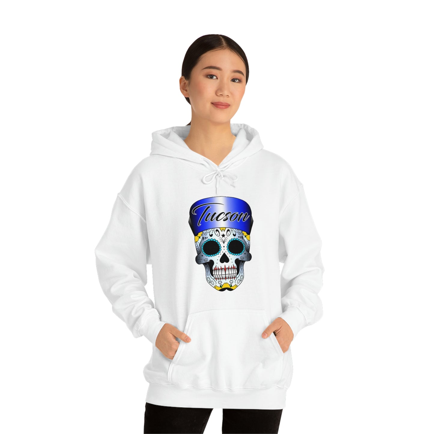 Tucson Skull Unisex Heavy Blend™ Hooded Sweatshirt