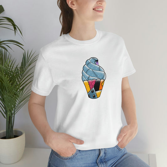 Sally Cupcake Unisex Jersey Short Sleeve Tee