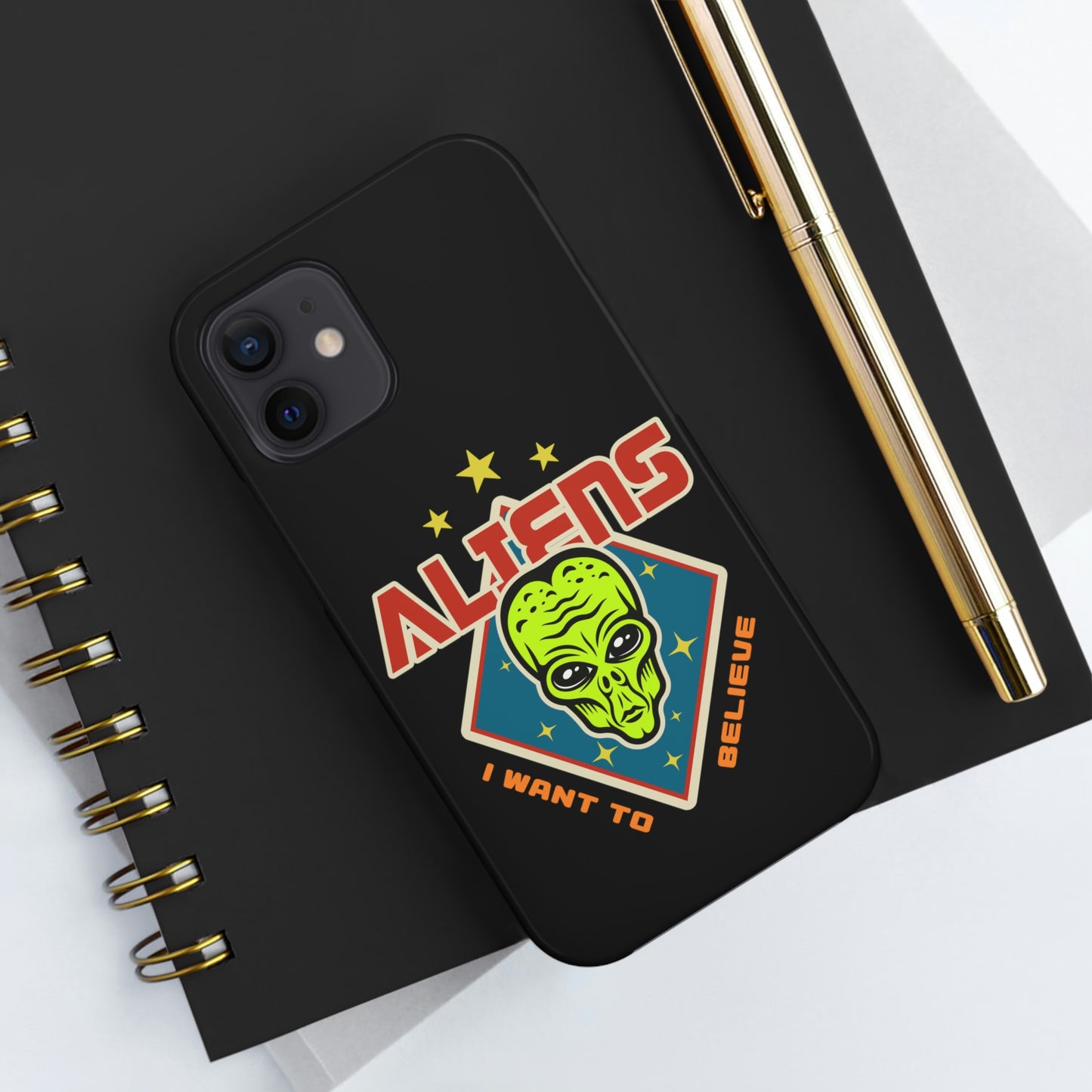 Aliens I Want to Believe Tough Phone Cases, Case-Mate