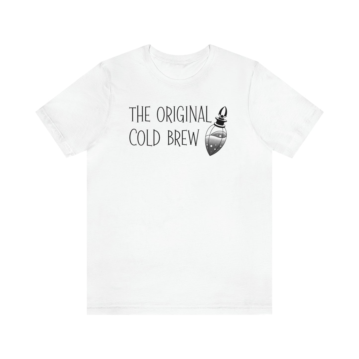 The Original Cold Brew Black Font Unisex Jersey Short Sleeve Tee