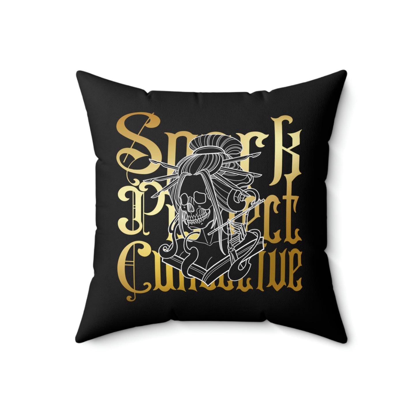 Without One There is Not The Other - Japanese Spark Spun Polyester Square Pillow