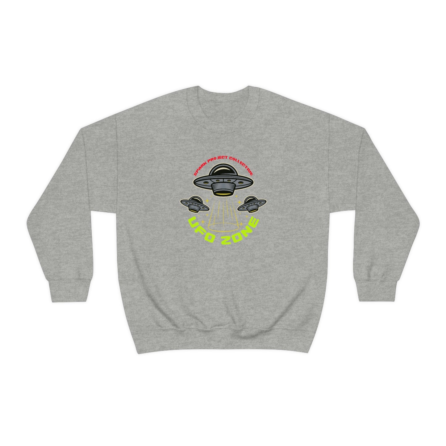 UFO Zone Dark unisex heavy blend crewneck sweatshirt