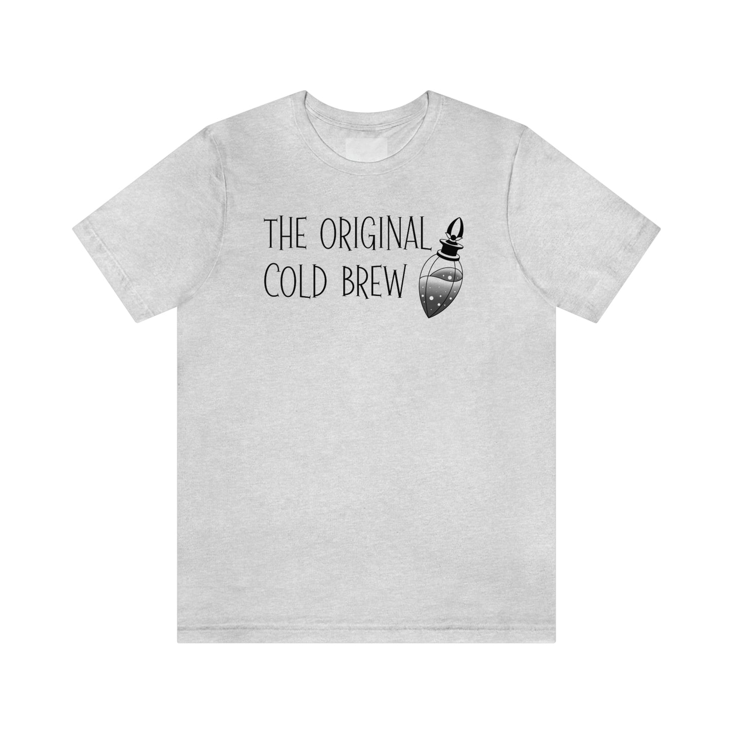 The Original Cold Brew Black Font Unisex Jersey Short Sleeve Tee