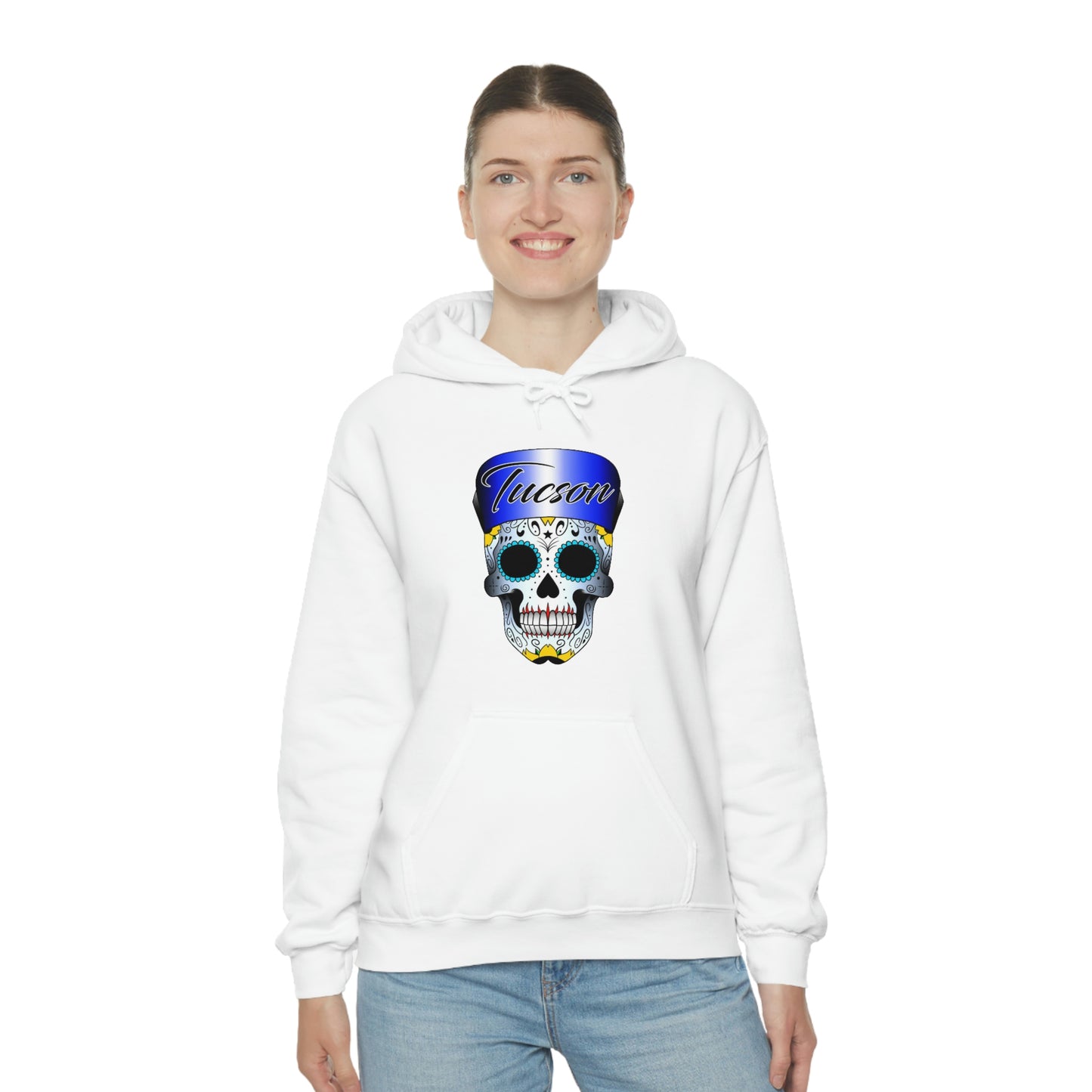 Tucson Skull Unisex Heavy Blend™ Hooded Sweatshirt