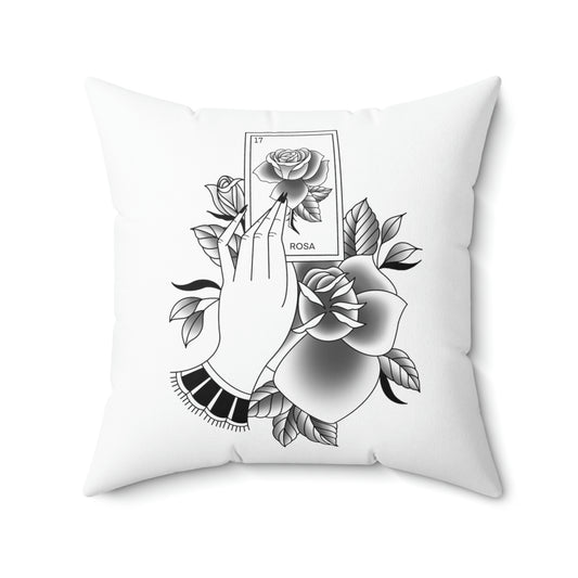 Rosa Card - Gypsy Spun Polyester Square Pillow