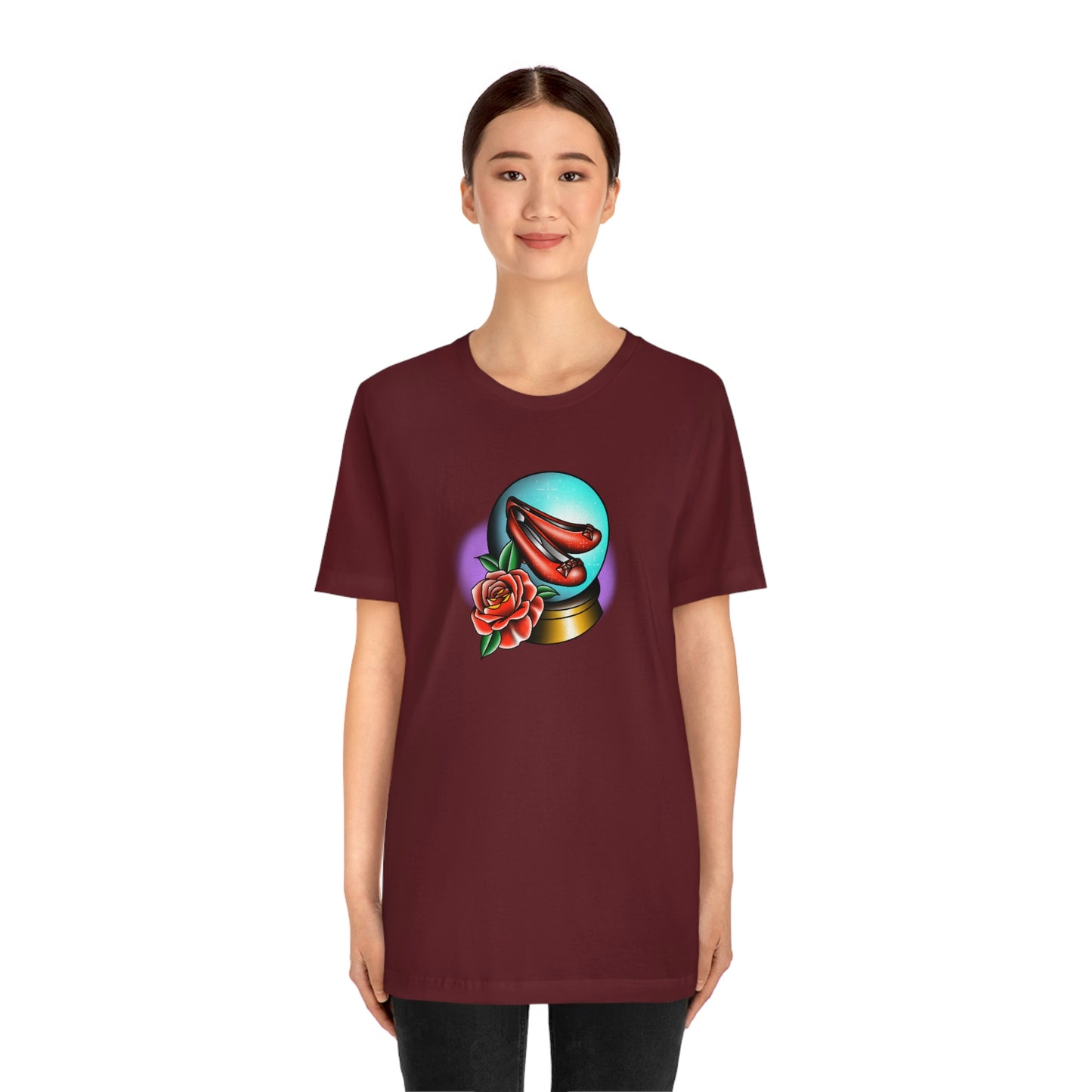 Ruby Slippers Unisex Jersey Short Sleeve Tee