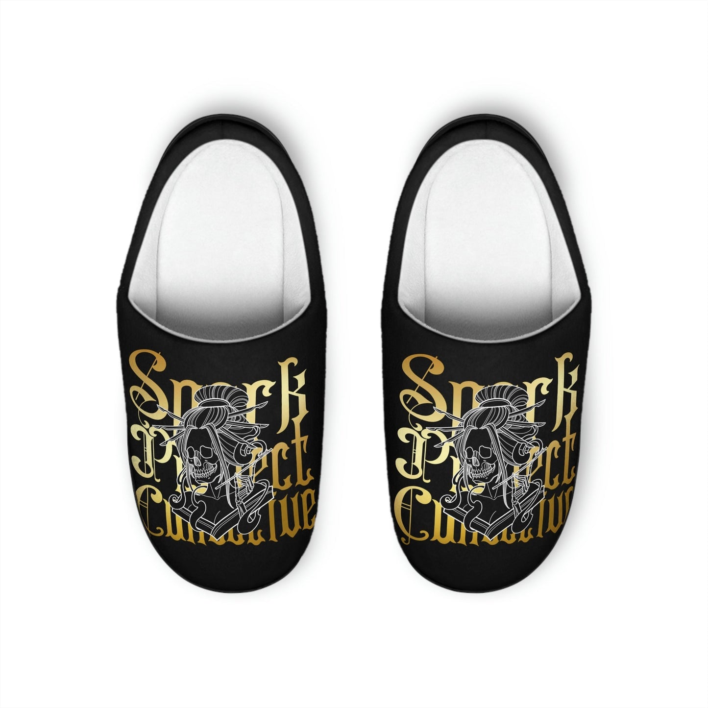 Japanese Spark Black Men's Indoor Slippers