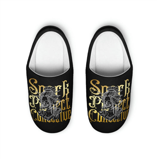 Japanese Spark Black Men's Indoor Slippers