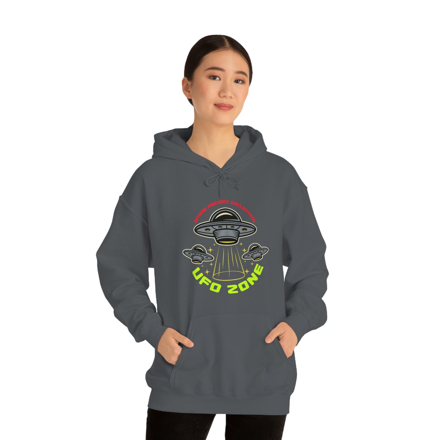 UFO Zone Unisex Heavy Blend™ Hooded Sweatshirt