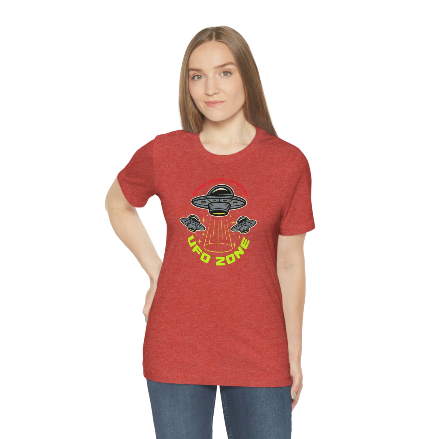 UFO Zone unisex jersey short sleeve tee