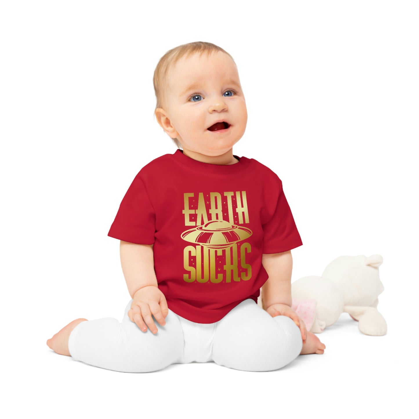 Earth Sucks Baby T-Shirt