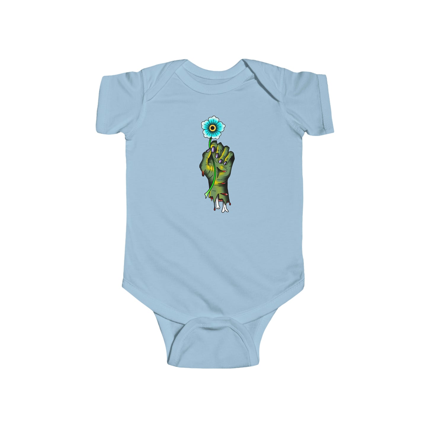 Zombie Flower Infant Fine Jersey Bodysuit