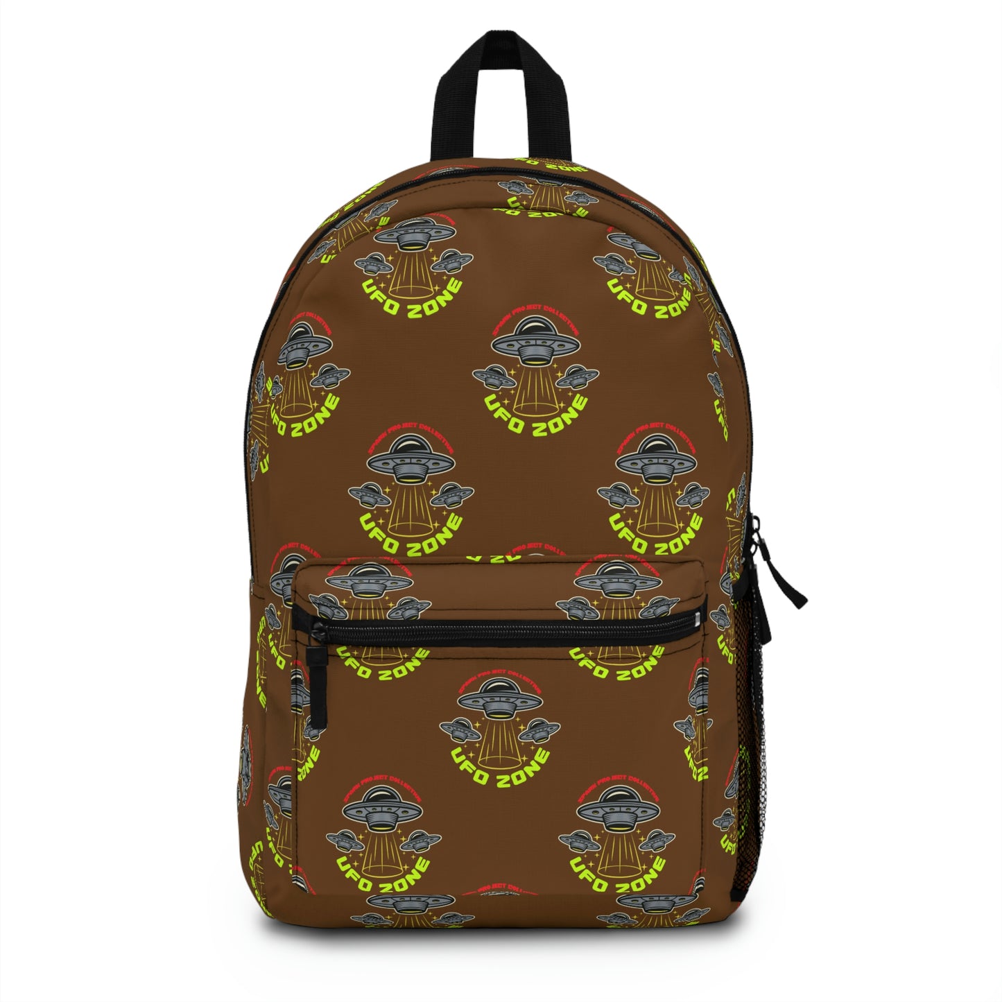 Brown UFO Zone Backpack