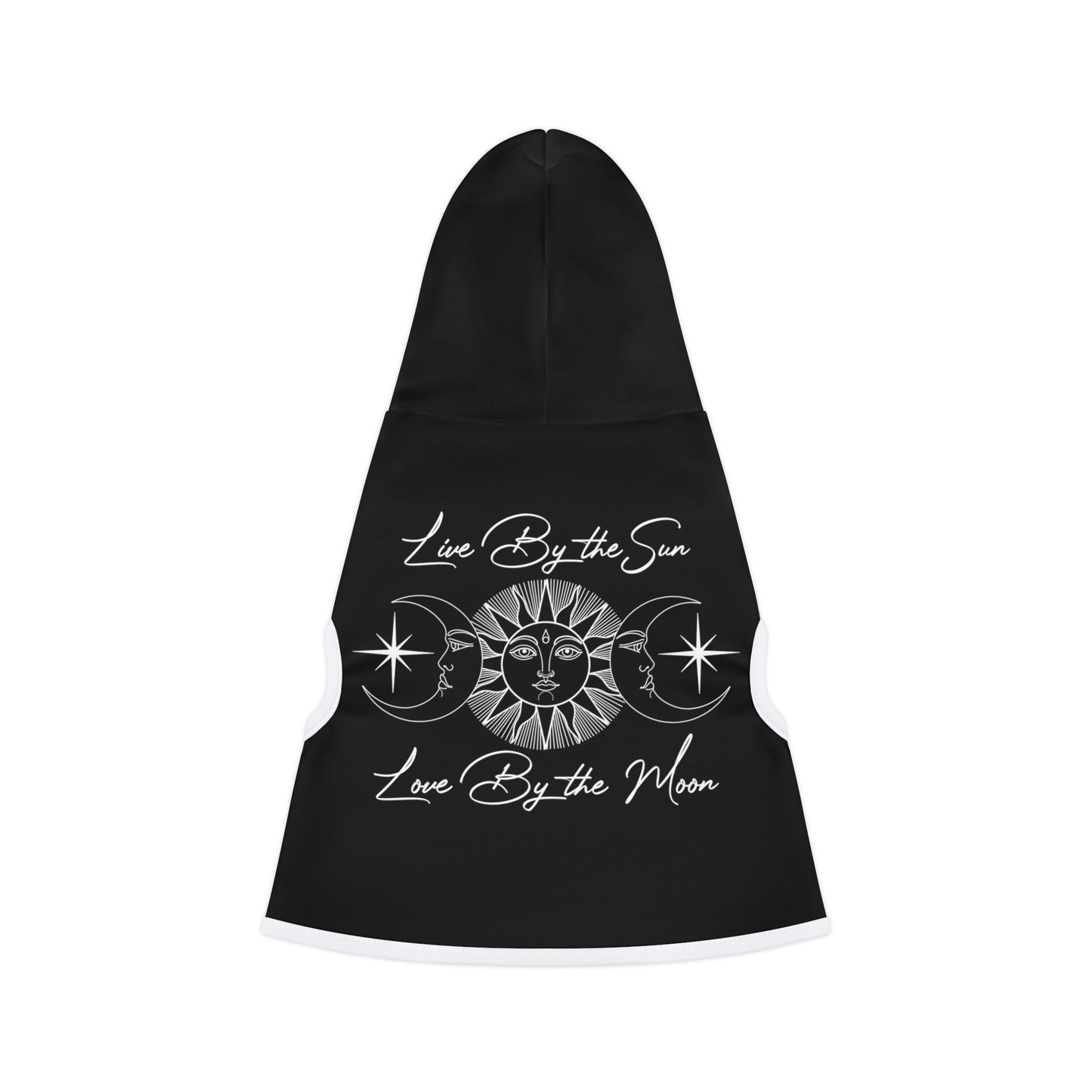 Live By the Sun Black Dog Hoodie