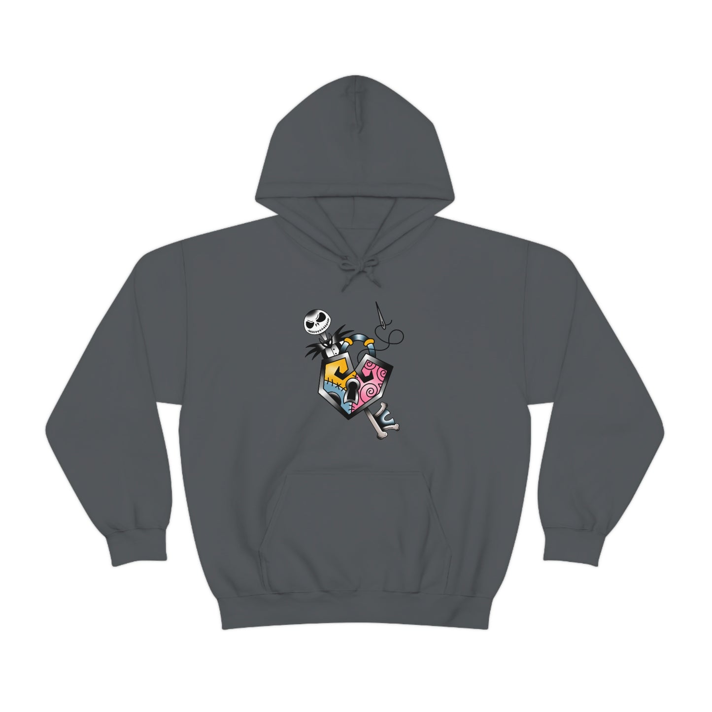 Jack and Sally Lock and Key Unisex Heavy Blend™ Hooded Sweatshirt