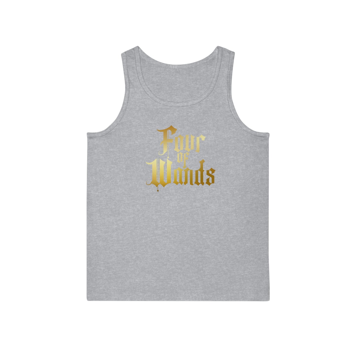 Four of Wands Unisex Softstyle™ Tank Top