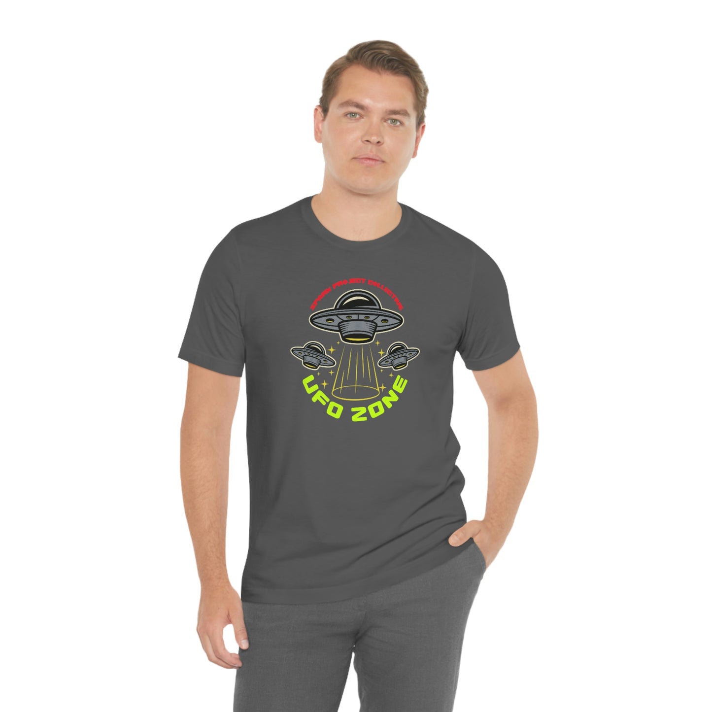 UFO Zone unisex jersey short sleeve tee